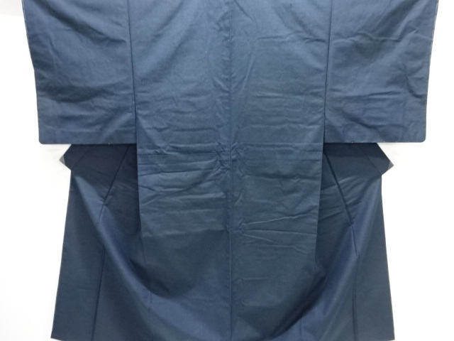 JAPANESE KIMONO / UNUSED MENS KIMONO / SILK / HAND WOVEN TSUMUGI